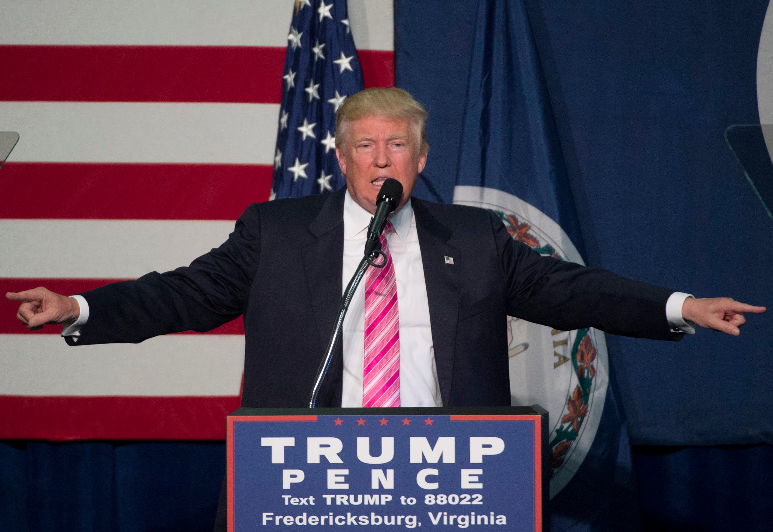 The Republican candidate intends to lay out specifics of his immigration plan over the next few weeks. (AFP)