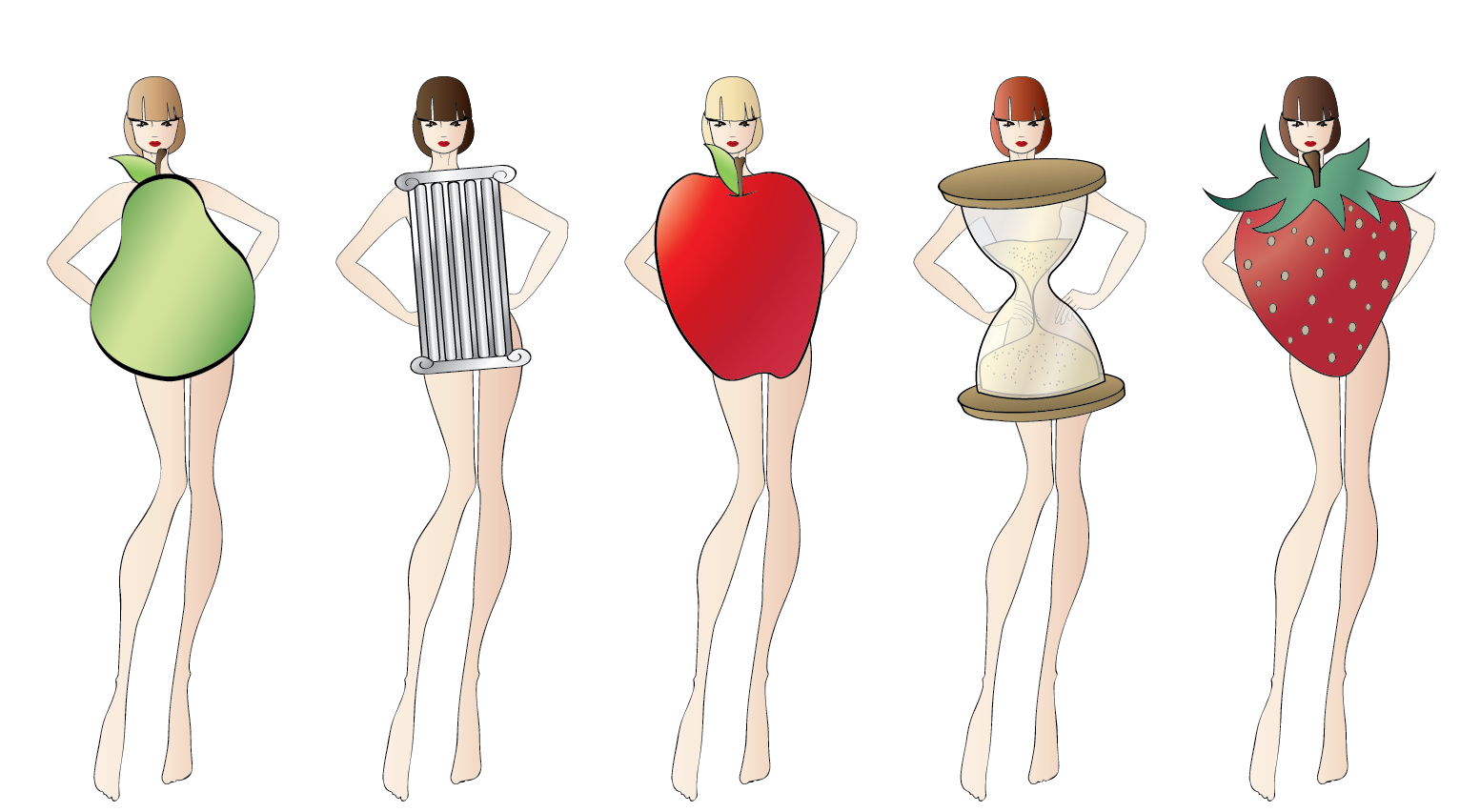 ladies figure types