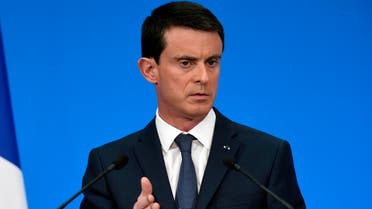 French Prime Minister Manuel Valls speaks during a press conference, at the Elysee palace Wednesday, Dec. 23, 2015 in Paris. AP