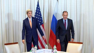 US Secretary of State John Kerry (L) and Russian Foreign Minister Sergei Lavrov met on August 26, 2016 in Geneva (Photo: Martial Trezzini/Pool Keystone/AFP)