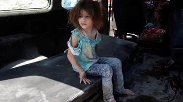 أطفال ضحايا الحرب في حلب رويترز