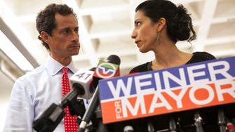 Clinton aide Abedin separates from scandal-plagued Weiner 