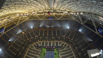 Open and shut! US Open closes roof for the first time