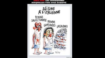Charlie Hebdo Italy quake cartoon sparks fury