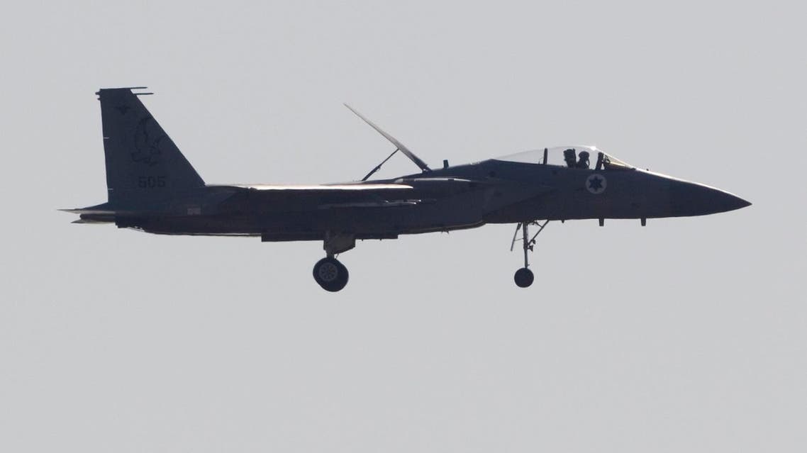 An Israeli F15 fighter jet prepares to land at an airforce base south of Tel Aviv, central Israel (File Photo: AP/Bernat Armangue)
