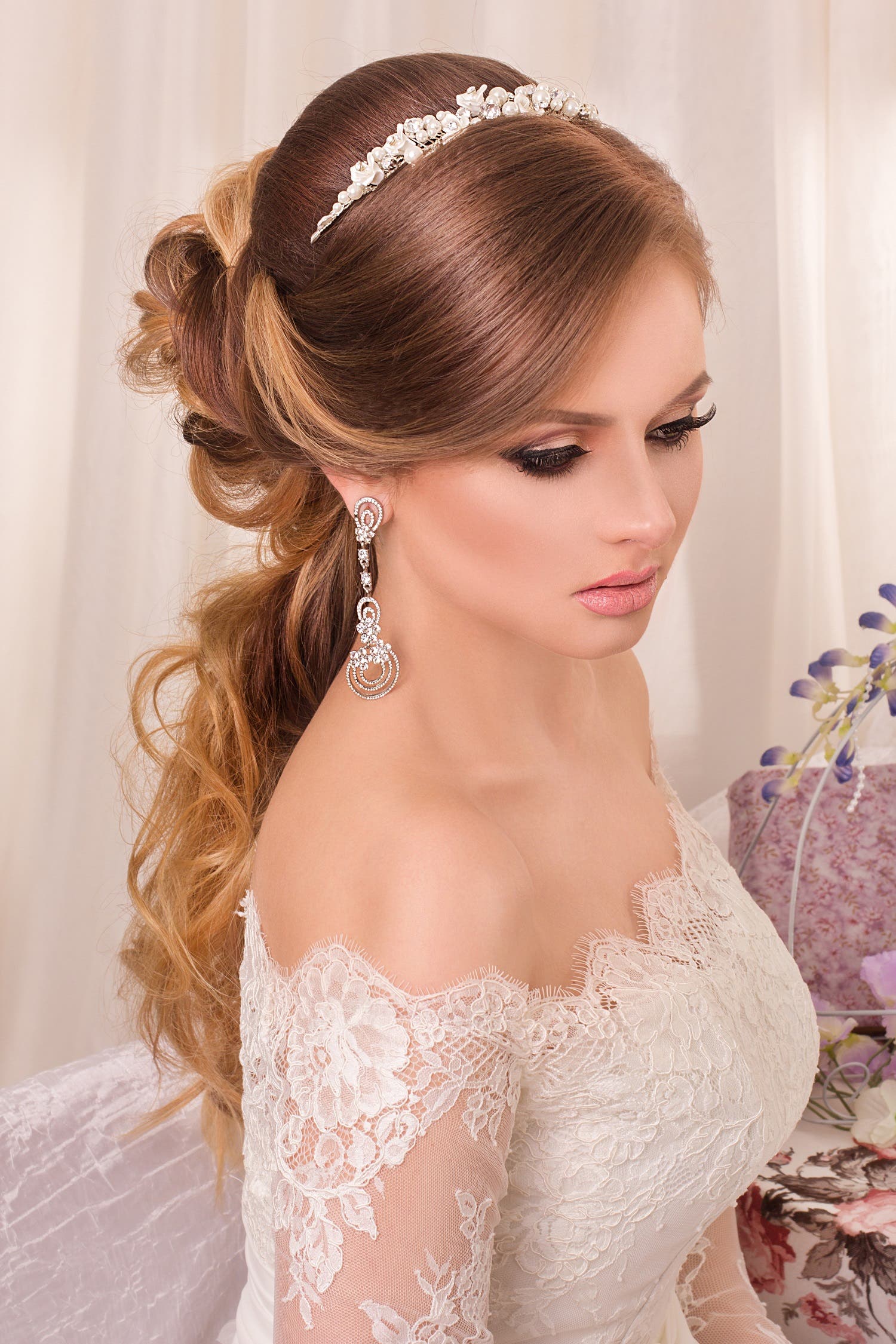 Hairstyles For Bridesmaid Dresses