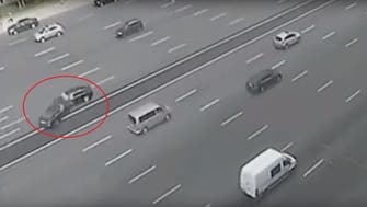 Watch: Putin’s ‘favorite chauffer’ crashes head-on into car