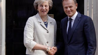 Britain, EU should work together for smooth divorce: UK PM May