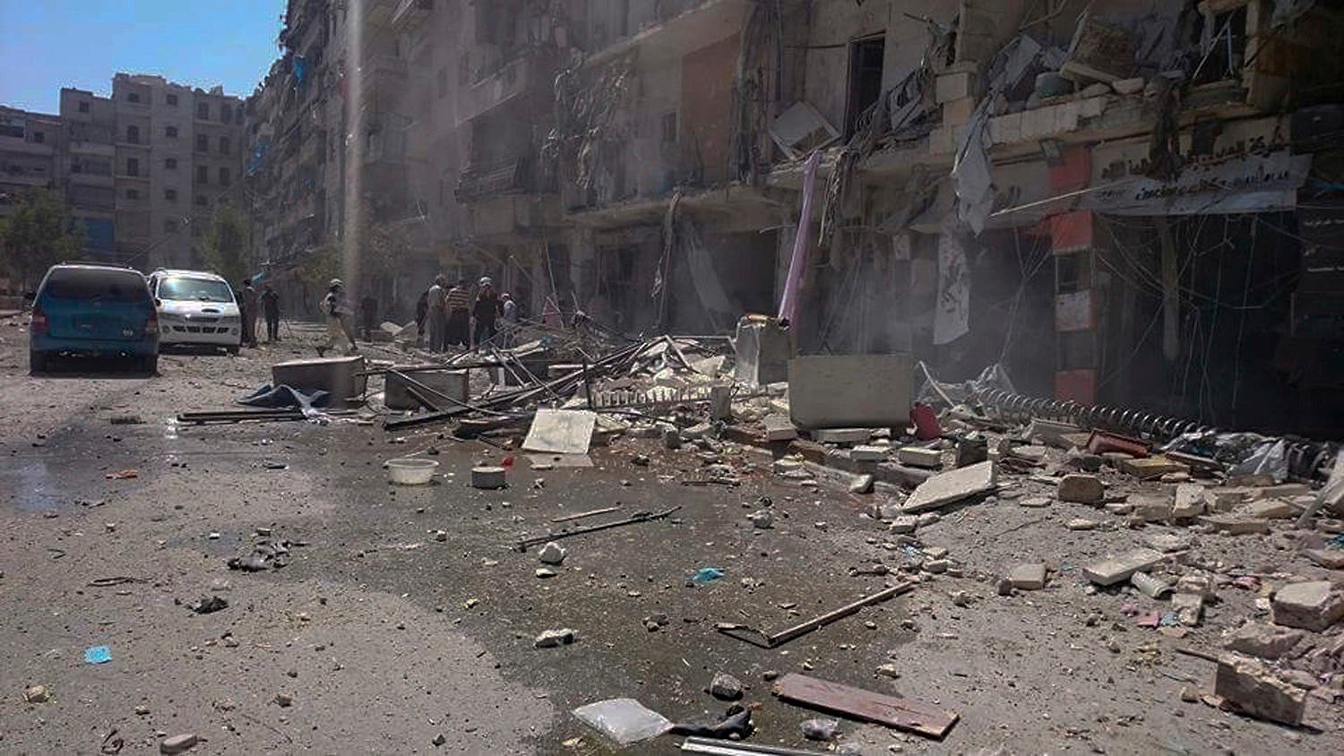من الدمار في شرق حلب