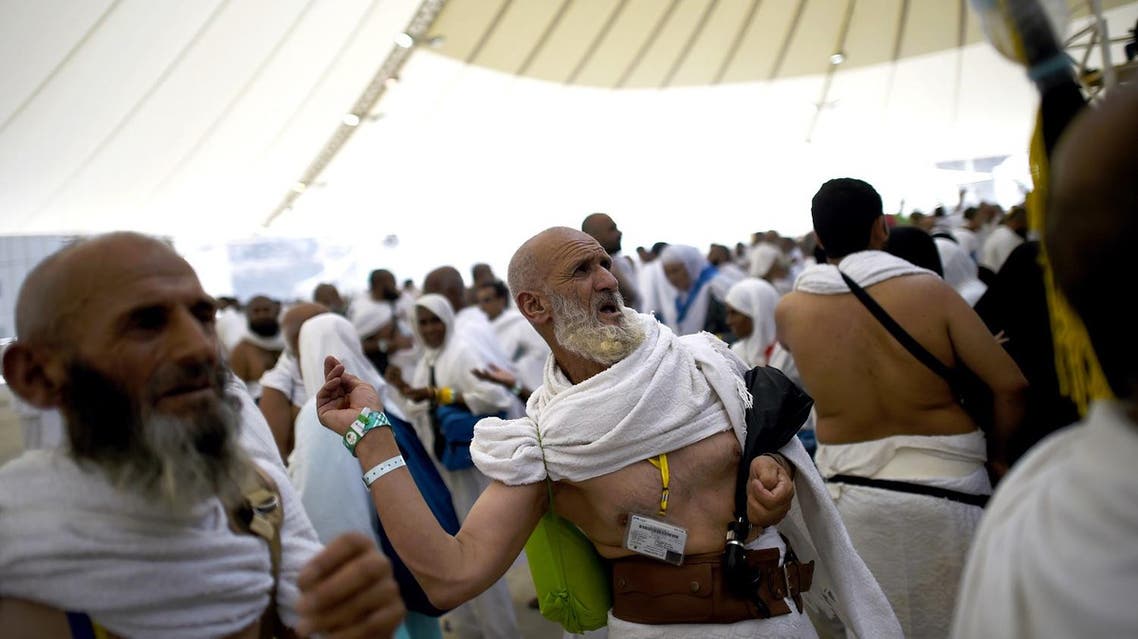 Muslim pilgrims throw pebbles at pillars during the "Jamarat" ritual, the stoning of Satan, in Mina near the holy city of Makkah. (File photo: AFP)