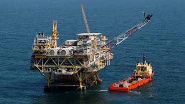A rig and supply vessel in the Gulf of Mexico, off the cost of Louisiana. (File Photo: AP)