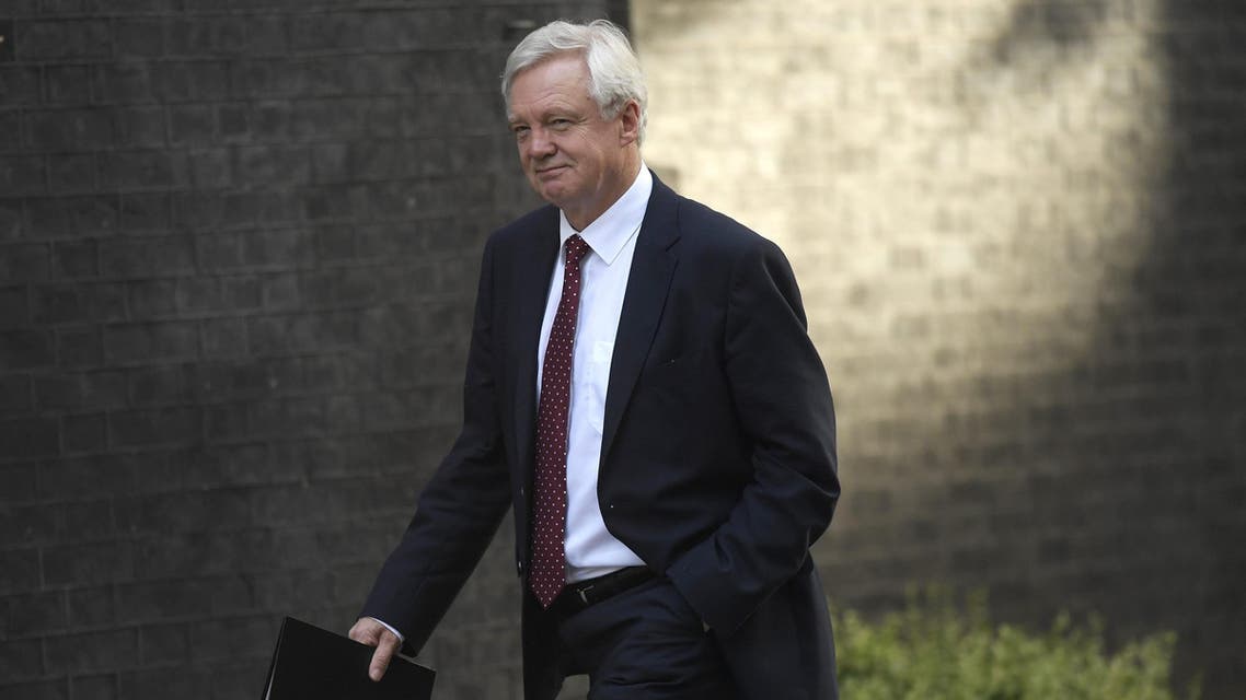 David Davies, secretary of state for exiting the European Union arrives at 10 Downing Street for a cabinet meeting, in London September 13, 2016. REUTERS/Toby Melville