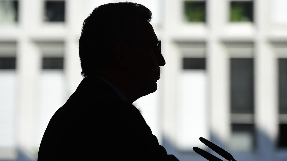 German Interior Minister Thomas de Maiziere gives a press conference on September 13, 2016 in Berlin.