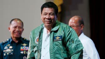 Philippine leader rejects joint patrols, eyes China weapons