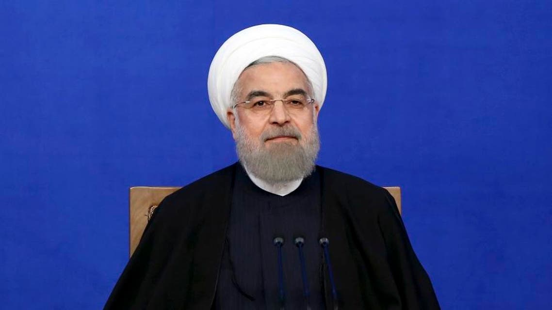Iranian President Hassan Rowhani sits at the start of his press conference in Tehran. (File photo: AP)