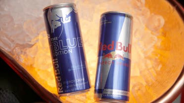 Red Bull cans. (AP)