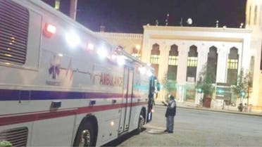The bus converted into an ambulance was used by the Red Crescent during Hajj. (Photo courtesy: Okaz)