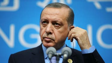 Turkey’s President Tayyip Erdogan holds a news conference after the closing of the G20 Summit in Hangzhou. (File photo: Reuters)