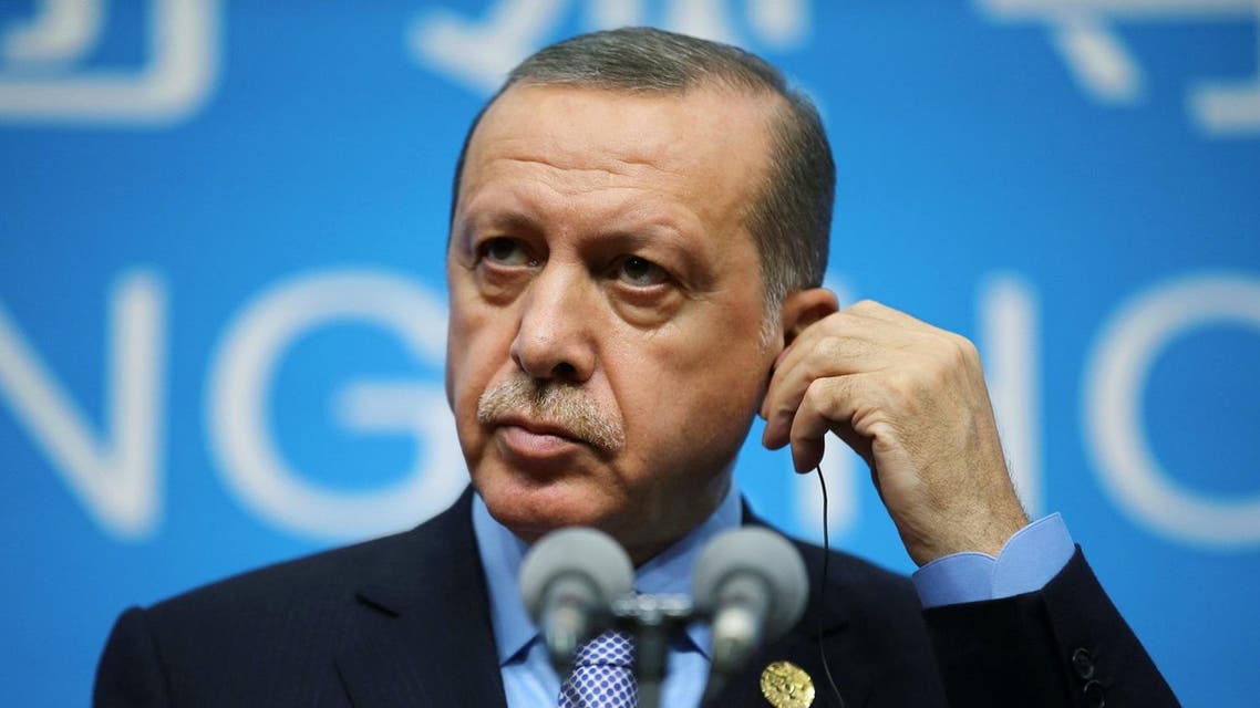 Turkey’s President Tayyip Erdogan holds a news conference after the closing of the G20 Summit in Hangzhou. (File photo: Reuters)