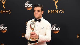 Egyptian-American Rami Malek wins best drama actor Emmy