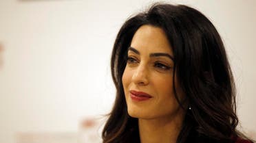 Amal Clooney told NBC’s “Today” show that she discussed with her husband, George, her effort to legally fight ISIS. (AP)