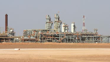 File picture shows the Krechba gas plant on the In Salah gas field in Algeria's Sahara Desert, some 1,200 kilometers (720 miles) south of the capital, Algiers, Algeria. AP