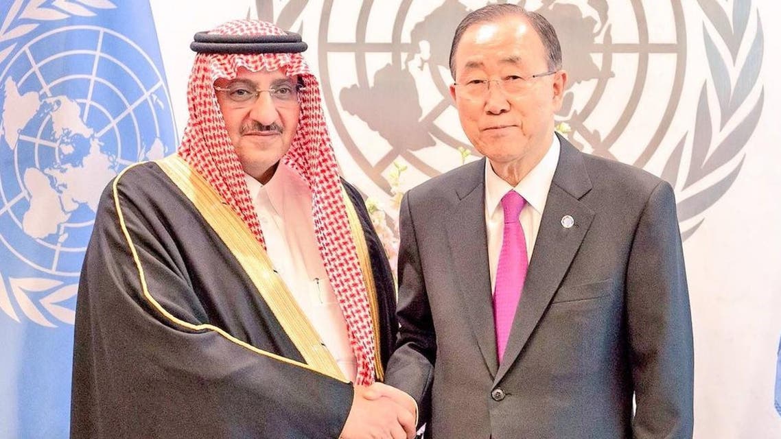 ولي العهد وبان كي مون