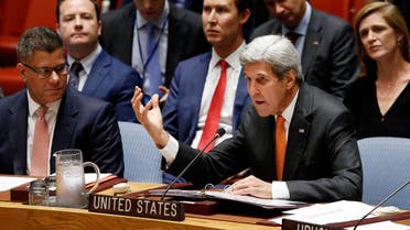 US Secretary of State John Kerry speaks during a meeting of the United Nations Security Council regarding nuclear non-proliferation and disarmament at UN headquarters, Friday, Sept. 23, 2016. (Photo: AP /Jason DeCrow)