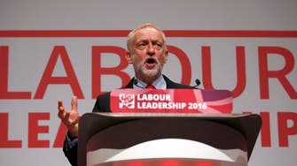 Corbyn re-elected leader of UK’s opposition Labour