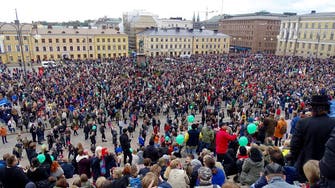 Finns protest against racism after man assaulted at neo-Nazi rally dies