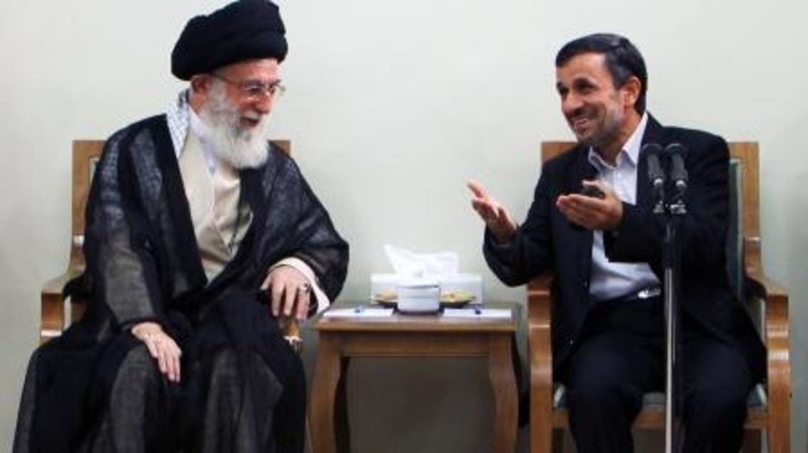 نجاد وخامنئي