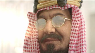Behind the scenes with Saudi ad showing founding King Abdulaziz