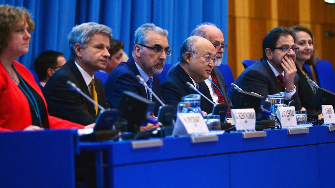 IAEA Director General Yukiya Amano opening remarks at the first day of the conference hosted by the IAEA in Vienna. (Dean Calma / IAEA)
