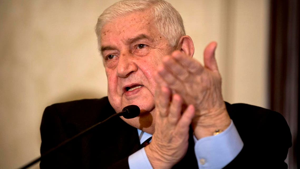 Syrian Foreign Minister Walid al-Moallem (File Photo: AP/Saurabh Das)