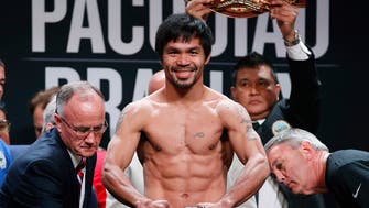 Philippines boxer Pacquiao used drugs as teen, backs Duterte