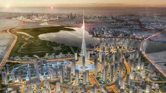 Update on how the giant Dubai Creek Tower is shaping up