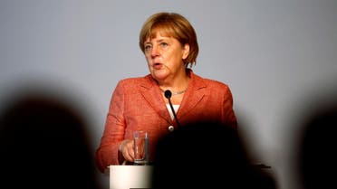 German Chancellor Angela Merkel delivers a speech at a summit of the Federal Association of the German Tourism Industry (BTW) at the Adlon Hotel in Berlin, Germany, September 26, 2016. REUTERS