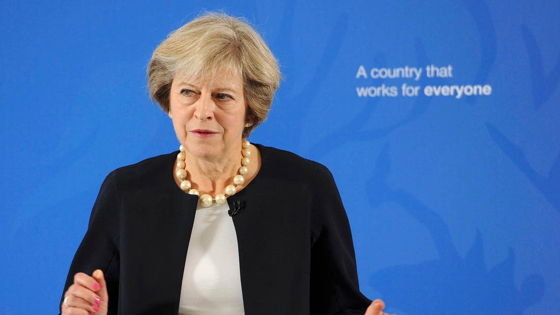 Prime Minister Theresa May delivers a speech at the British Academy in London, where she said that a new wave of grammar schools will end "selection by house price" and give every child the chance to go to a good school, in Britain September 9, 2016. REUTERS
