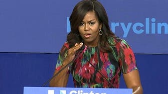 Mic definitely on! Michelle Obama makes light of Trump’s ‘audio problem’
