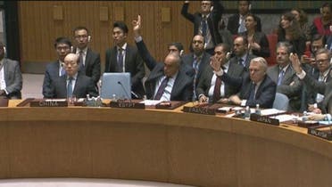 تصويت في جلسة مجلس الأمن حول سوريا