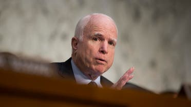 In this April 28, 2016 file photo, Sen. John McCain, R-Ariz. speaks on Capitol Hill in Washington. McCain says President Barack Obama is “directly responsible” for the mass shooting in Orlando, Fla.AP, in which a gunman killed 49 people because he allowed the growth of the Islamic State on his watch. (AP)