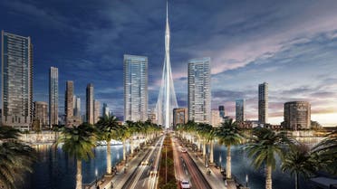 An artist's impression of Dubai's "The Tower" that would be the world's tallest tower. Emaar Properties/Handout via REUTERS