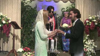 Shia LaBeouf live streams his Elvis-themed Vegas wedding