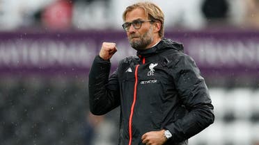 Liverpool manager Juergen Klopp celebrates after the game Action Images via Reuters