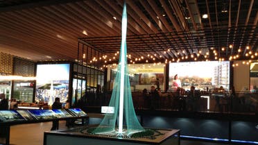 Model of The Tower is on display at the Cityscape Global real estate event in Dubai, UAE September 6, 2016. (Reuters)