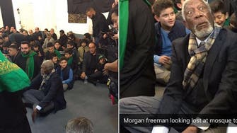 Morgan Freeman attends Shiite ceremony in London 