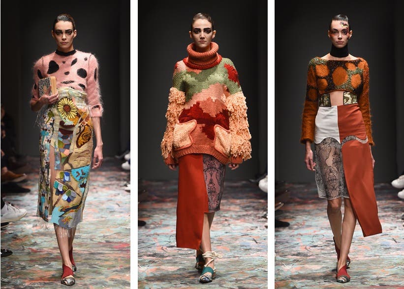 Basak Cankes is one of the talented designers who attended this year’s MBFWI with her “Bashaques” brand