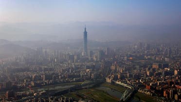 General view of the Taipei skyline featuring the Taipei 101 tower in Taiwan. (Reuters)
