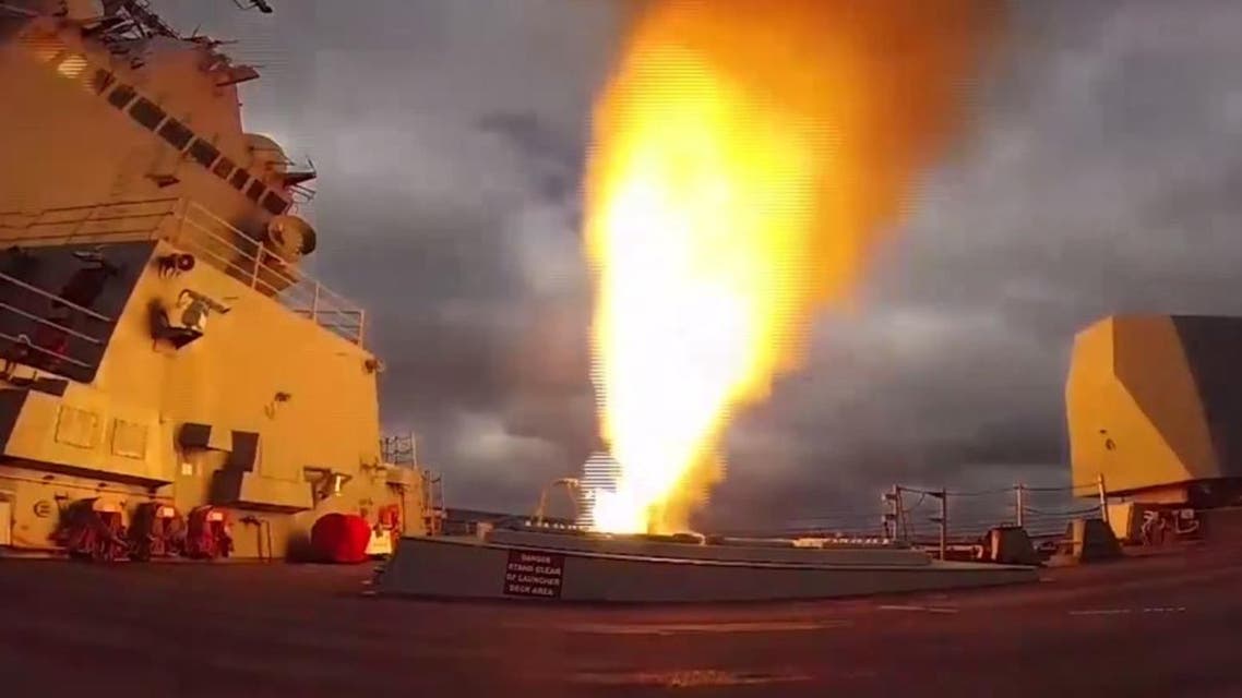 The strikes, authorized by President Barack Obama, represent Washington’s first direct military action against Houthi-controlled targets in Yemen’s conflict. (Supplied/Al Arabiya)