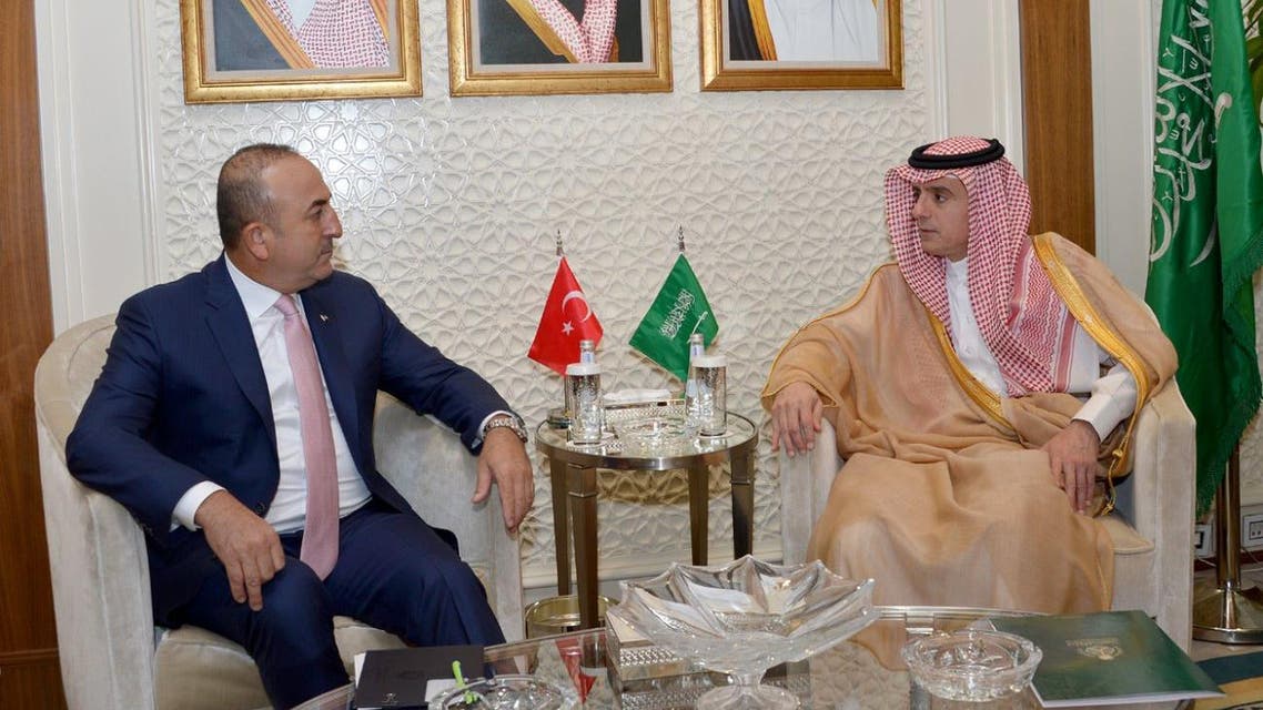 Saudi FM tukrish FM SPA